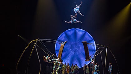 Swing to Swing du spectacle Luzia du Cirque du Soleil